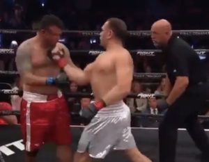Kubrat Pulev Knocks Out Frank Mir on His Feet and The Ref Does Nothing