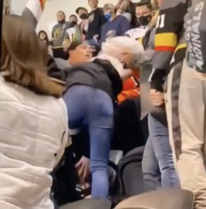 Woman Takes Off Prosthetic Leg to Beat Man With It During Brawl at Vegas Golden Knights Game
