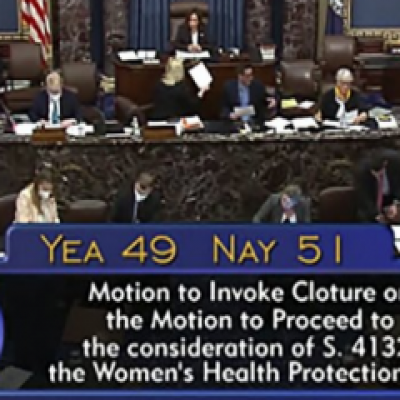 U.S. Senate Condemned For Failure To Pass Bill Codifying Abortion 