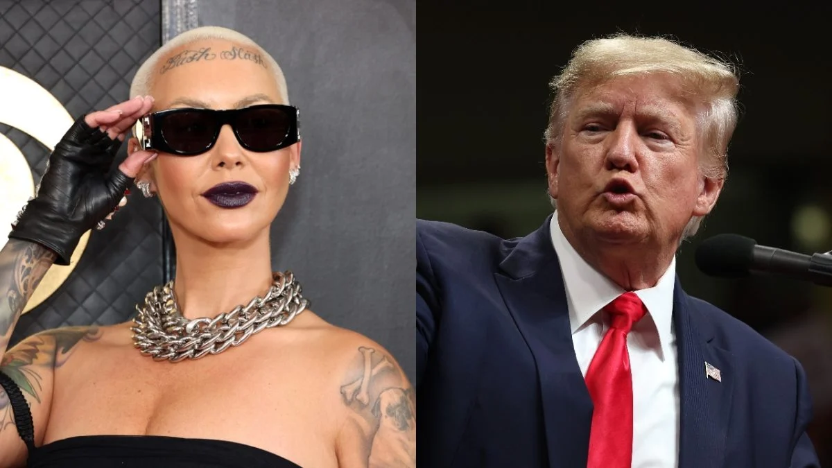 Amber Rose Catches Heat For Donald Trump Support